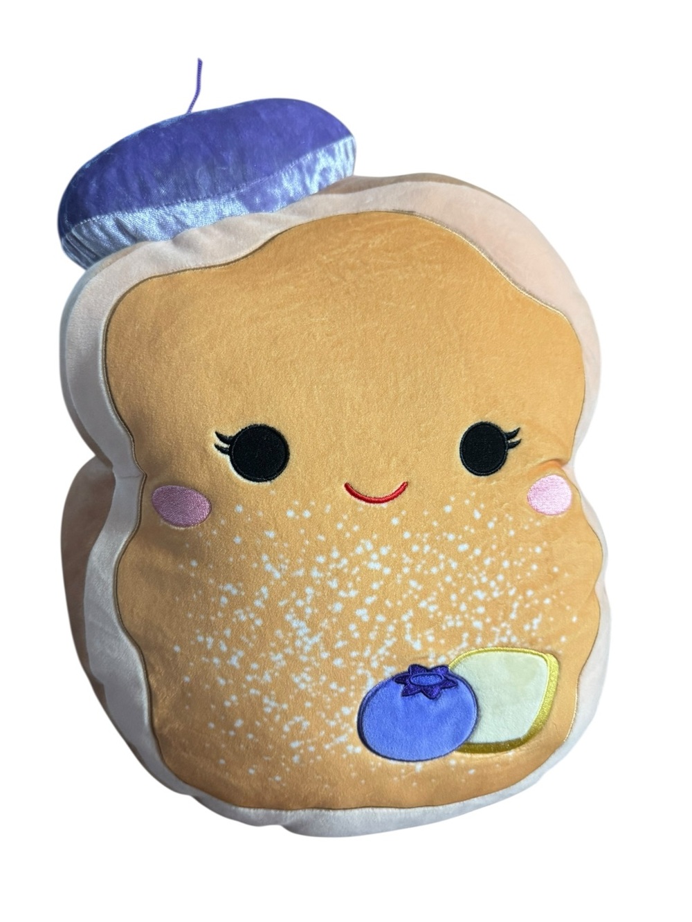 Original Squishmallow 16” Joie The Blueberry French Toast NWT